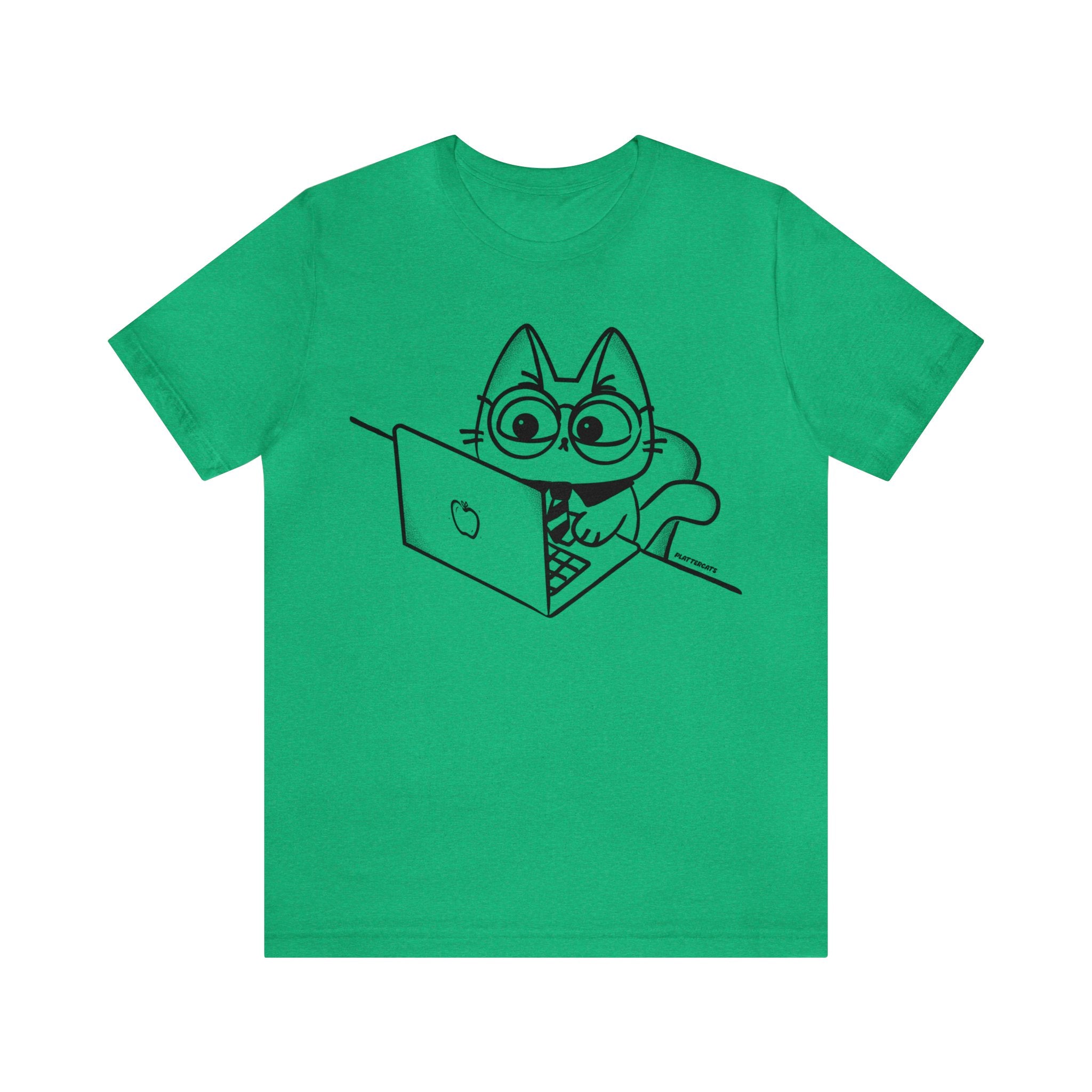 Grumpy Business Cat - Cute Cat Shirt - PlatterCats Creative