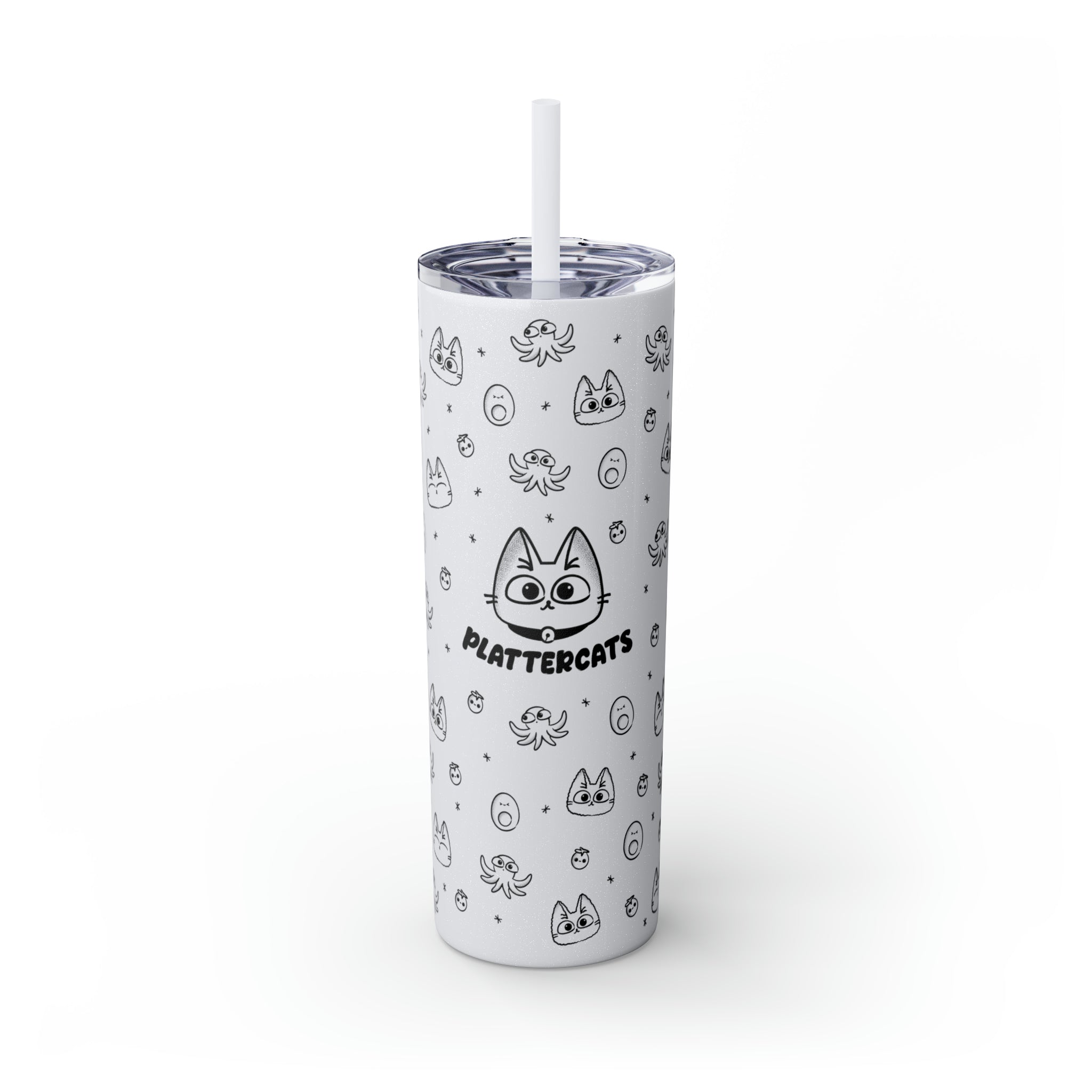 Glittery Tumbler Black and White Tumbler //glitter Tumbler