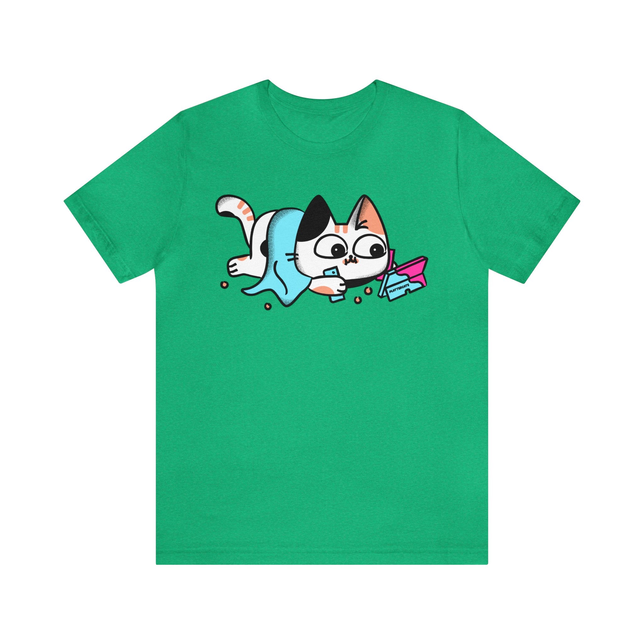 Cozy Gamer Cat - Cute Cat Shirt - PlatterCats Creative